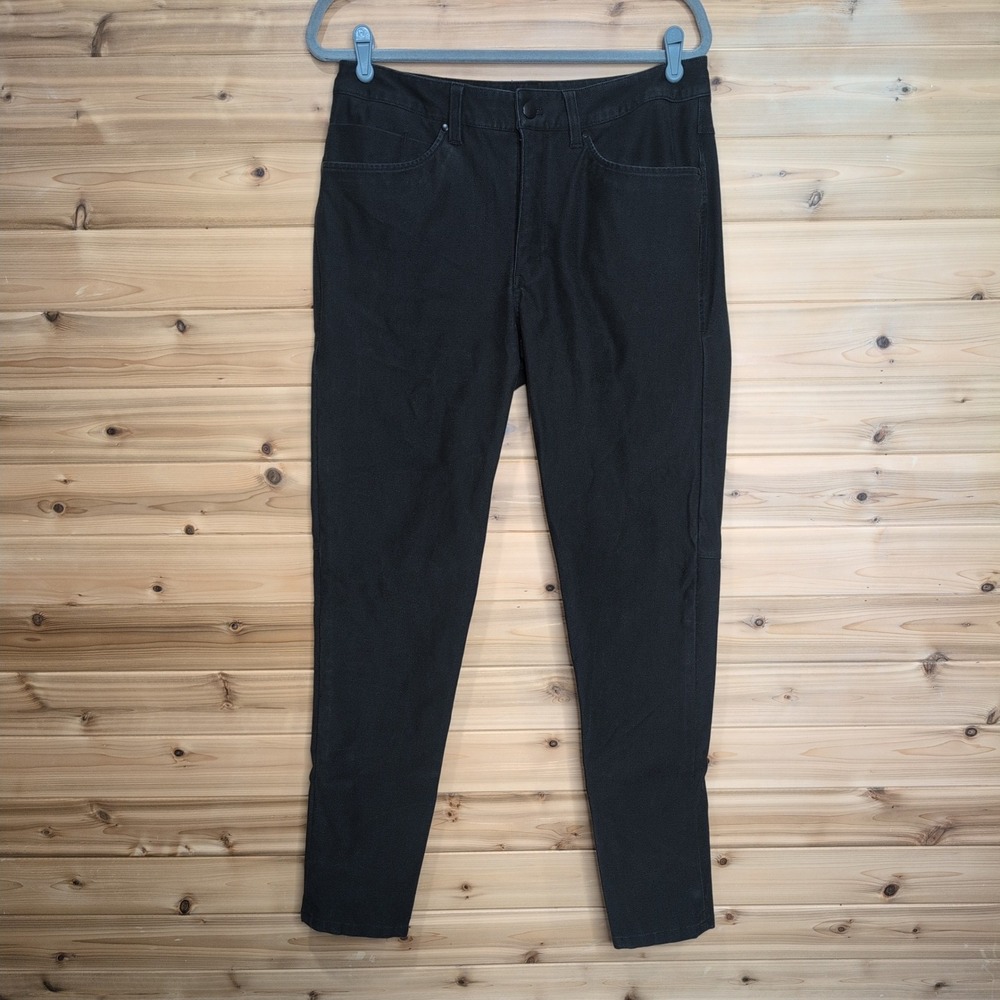 Lululemon ABC Pant Mens 32 Black Slim Tapered 5 Pocket Commuter Trousers